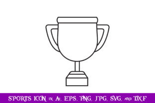 Badminton Cup Sport Icon