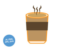 Coffee Paper Cup Flat Icon