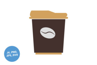 Coffee Take Away Cup Flat Icon