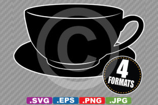 Coffee Tea Cup Silhouette