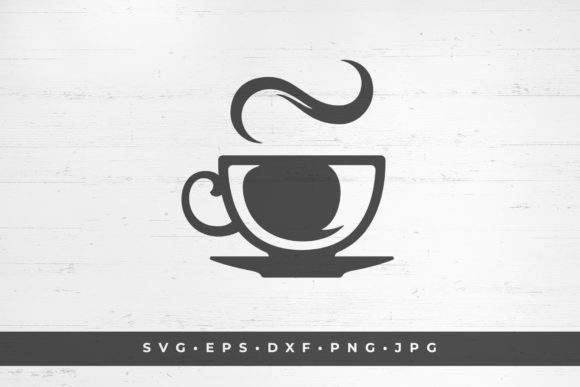 Cup of Aromatic Coffee Icon Isolated