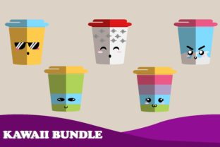 Kawai Cute Coffee Cup Bundle