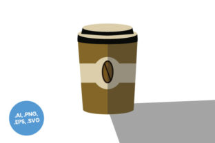 Medium Paper Coffee Cup Flat Icon