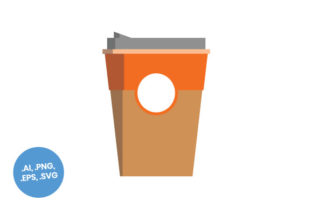 Paper Coffee Cup Flat Icon